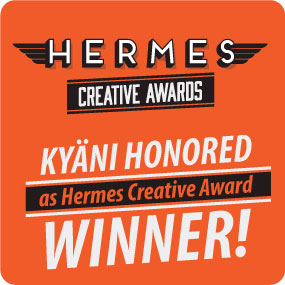 Kyäni Honored as Hermes Creative Award Winner